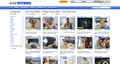 Desktop Screenshot of gaydudes.com